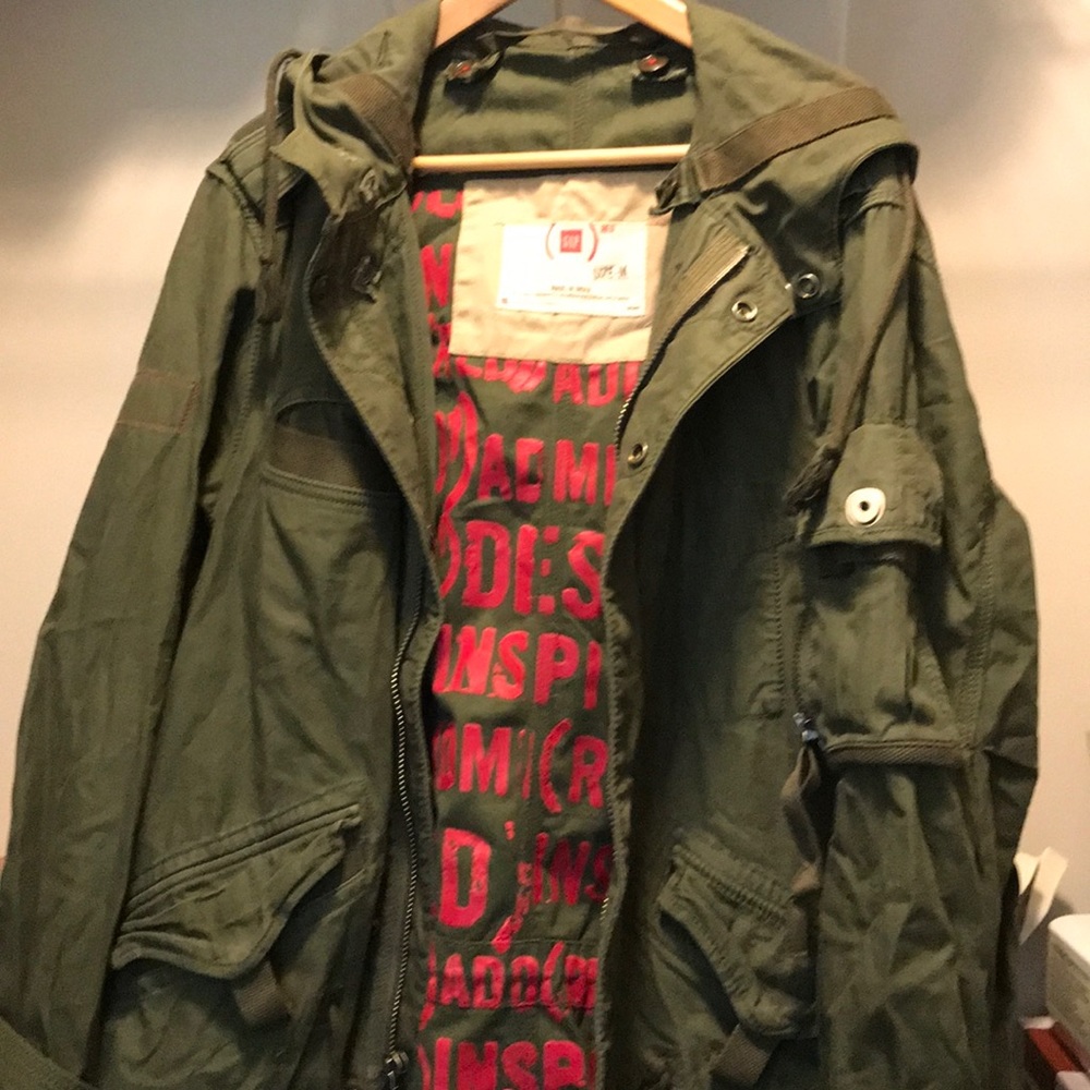 Gap army hoodie - Picture 3 of 8